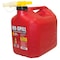 No-Spill Gas Can, Plastic, 5 gal, Thumb-Controlled Fuel Spout, 3 gal/min Flow Rate, Red, Gasoline 765-104 - alternate 1